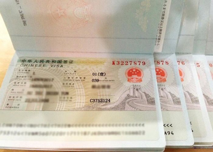 Hướng dẫn nhanh quy tr&igrave;nh xin visa du lịch Trung Quốc